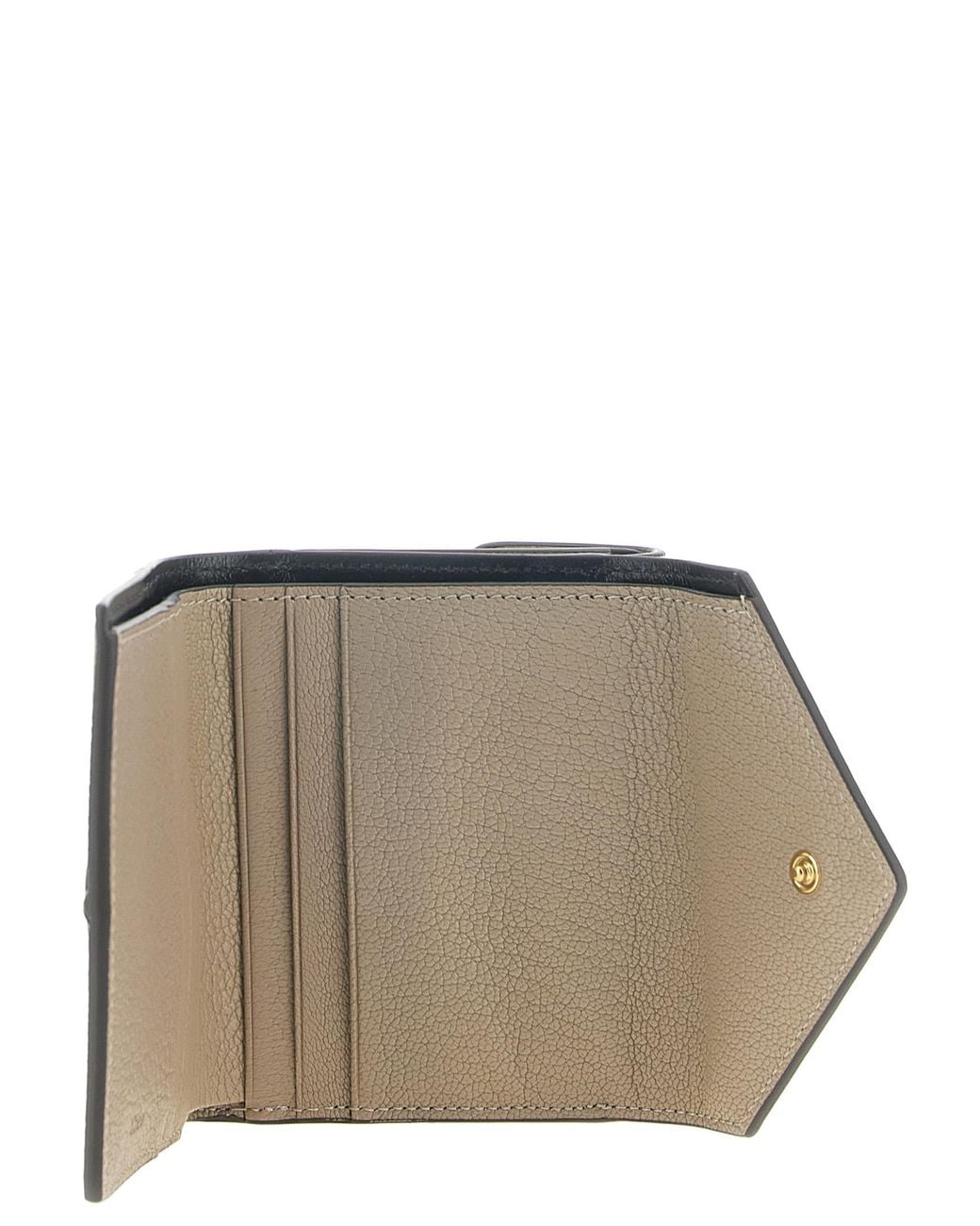 Chloé Natural Goatskin Cardholder