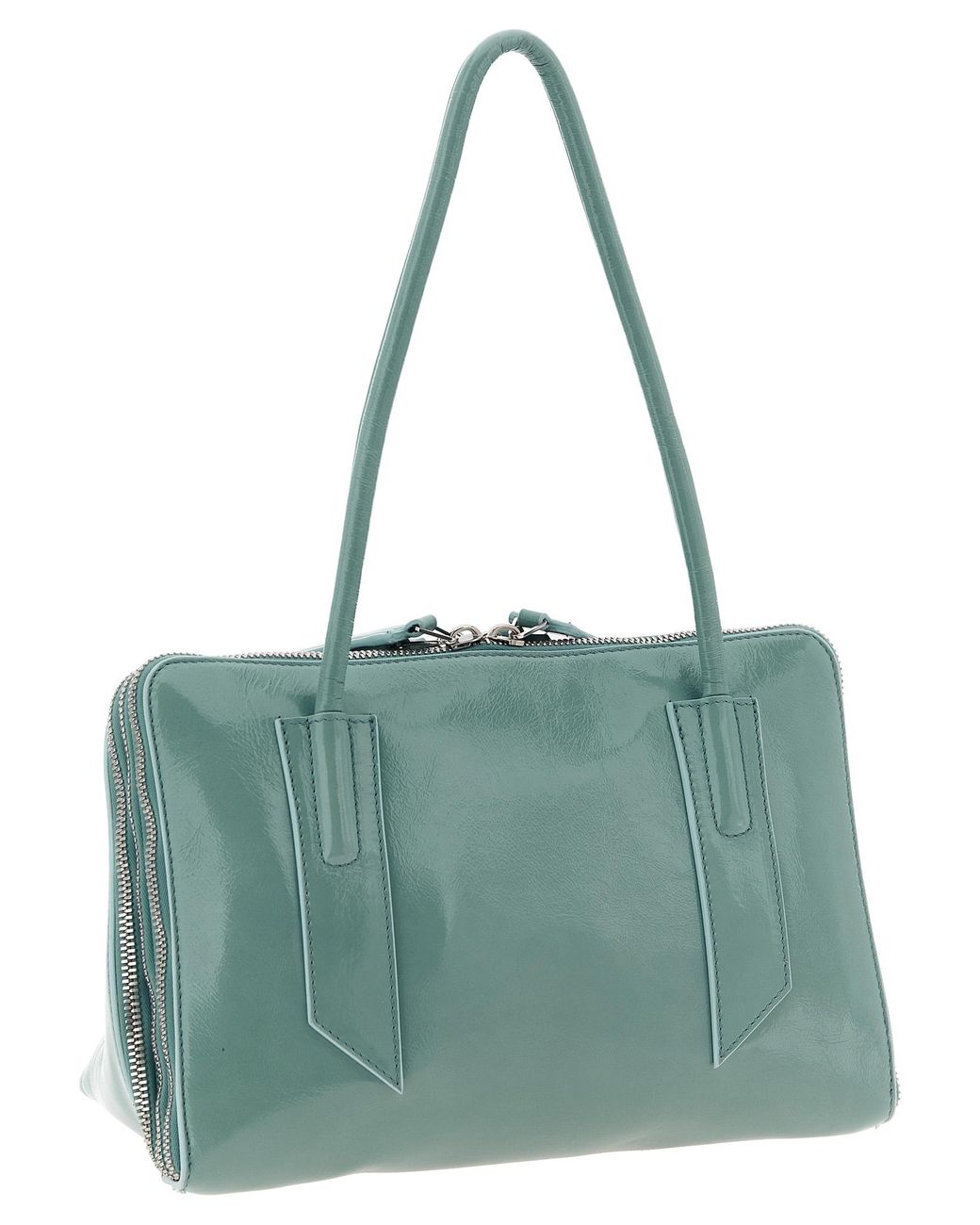 The Attico Green 'L'Altra Di Milano' Shoulder Bag