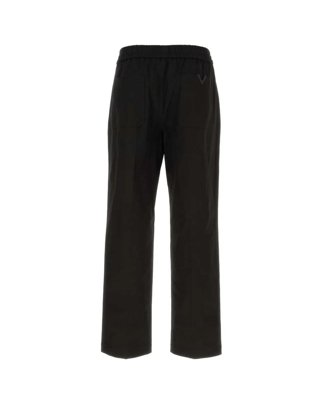 Valentino Garavani Black Pantalone for men