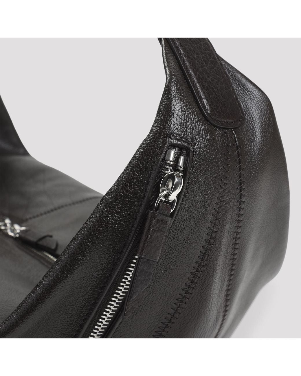Lemaire Black Quiver Clip Bag
