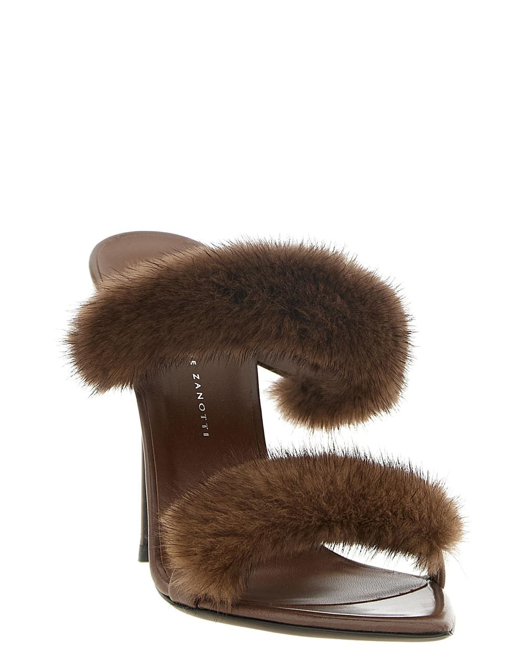 Giuseppe Zanotti Brown 'Intriigo' Mules