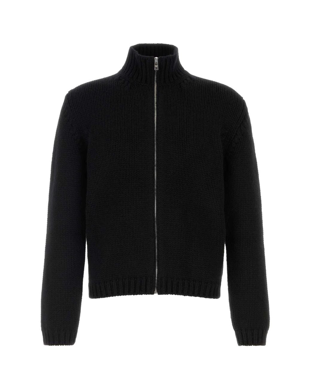 Prada Black Cashmere Cardigan for men