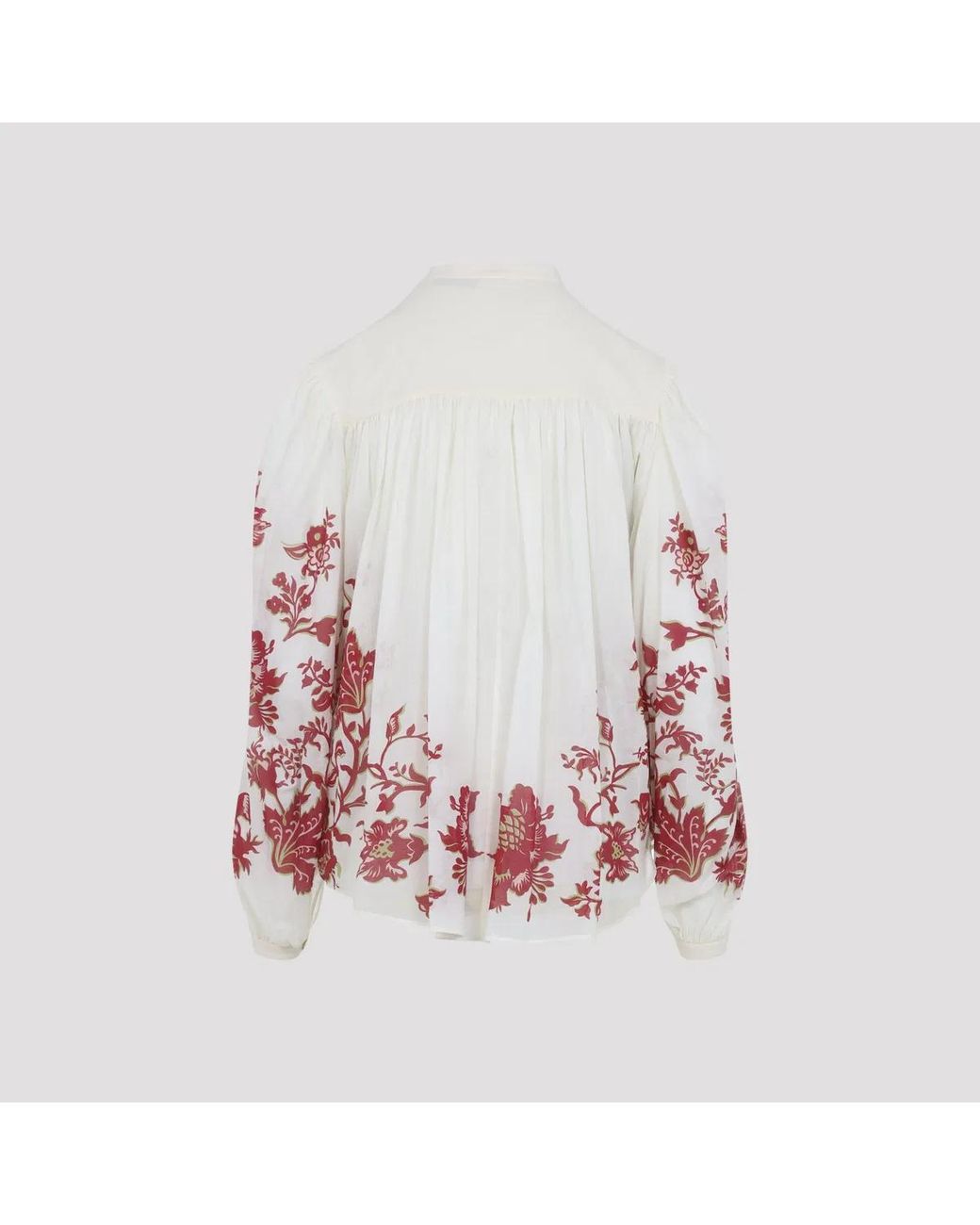 Etro Pink Relaxed Floral Shirt