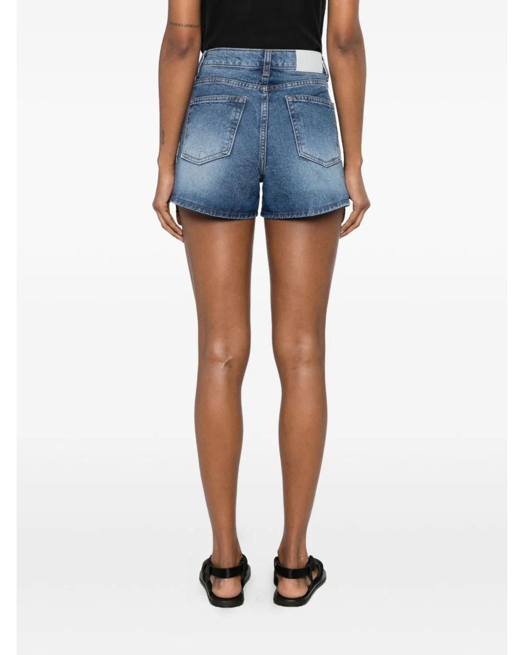 DUNST Blue Denim Mini Shorts