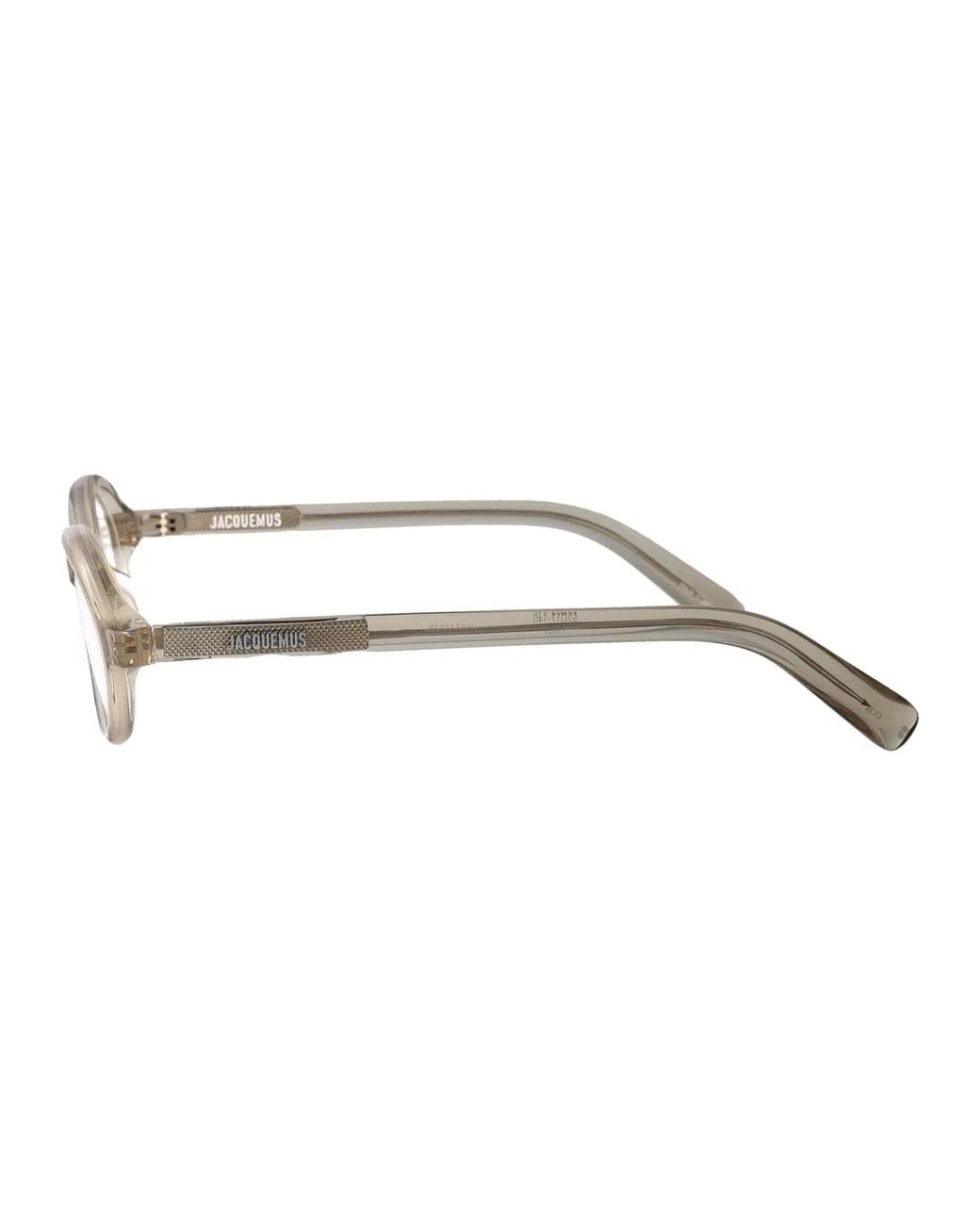 Jacquemus Metallic Smoke/ Optical Acetate Glasses