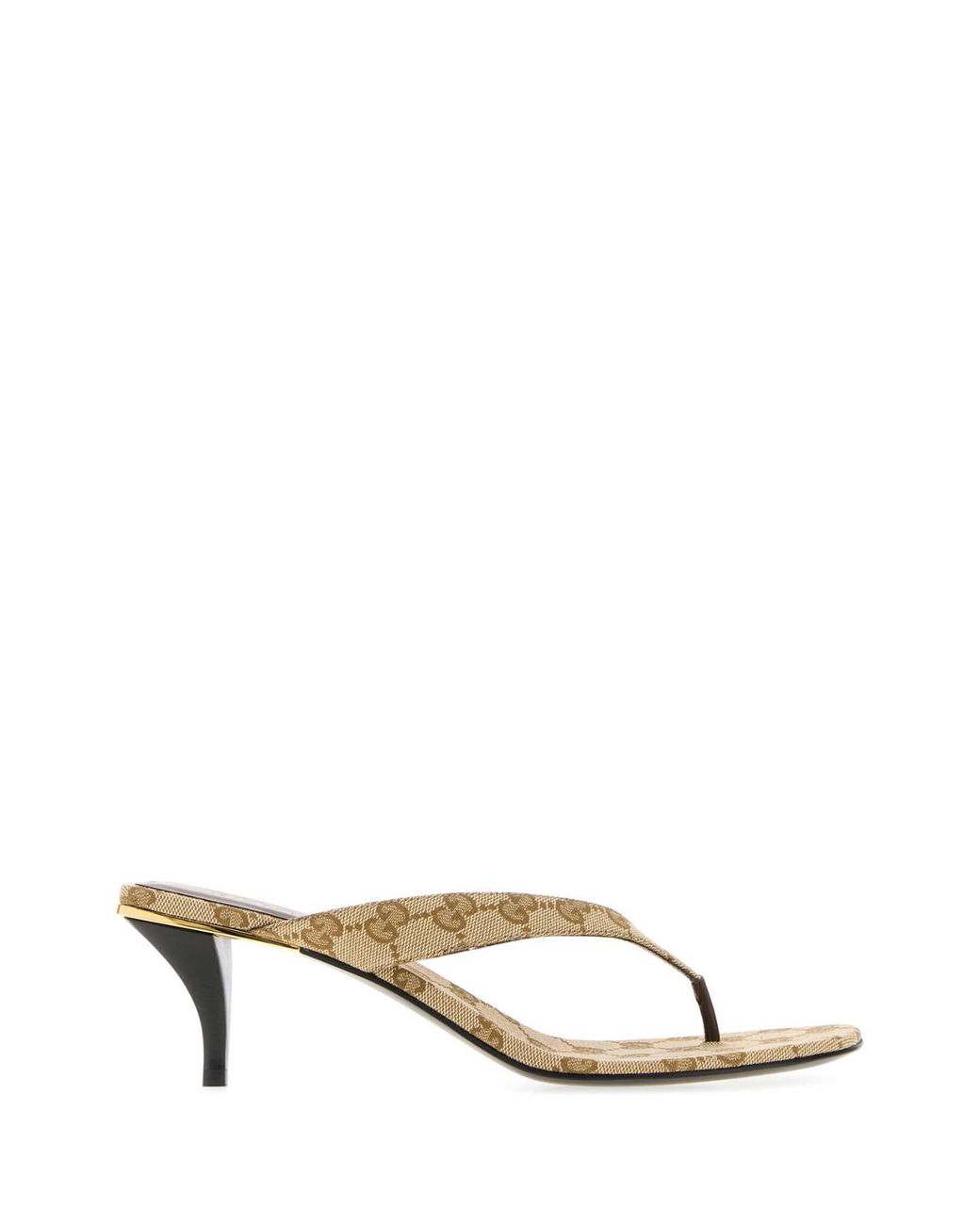 Gucci Natural Vittoria Thong
