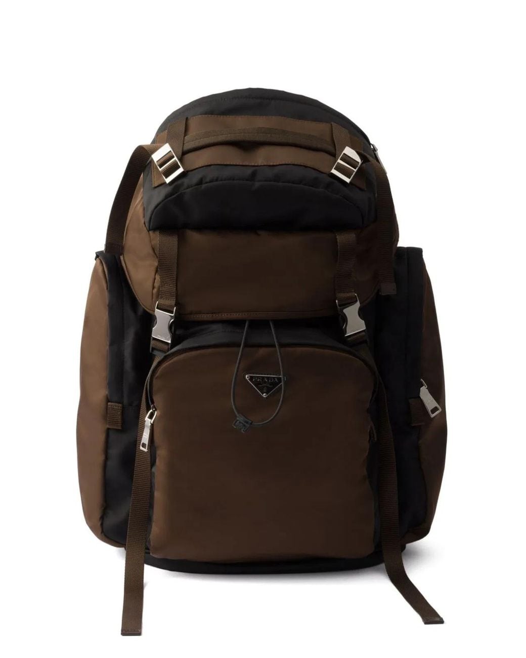 Prada Black Re-Nylon Backpack for men