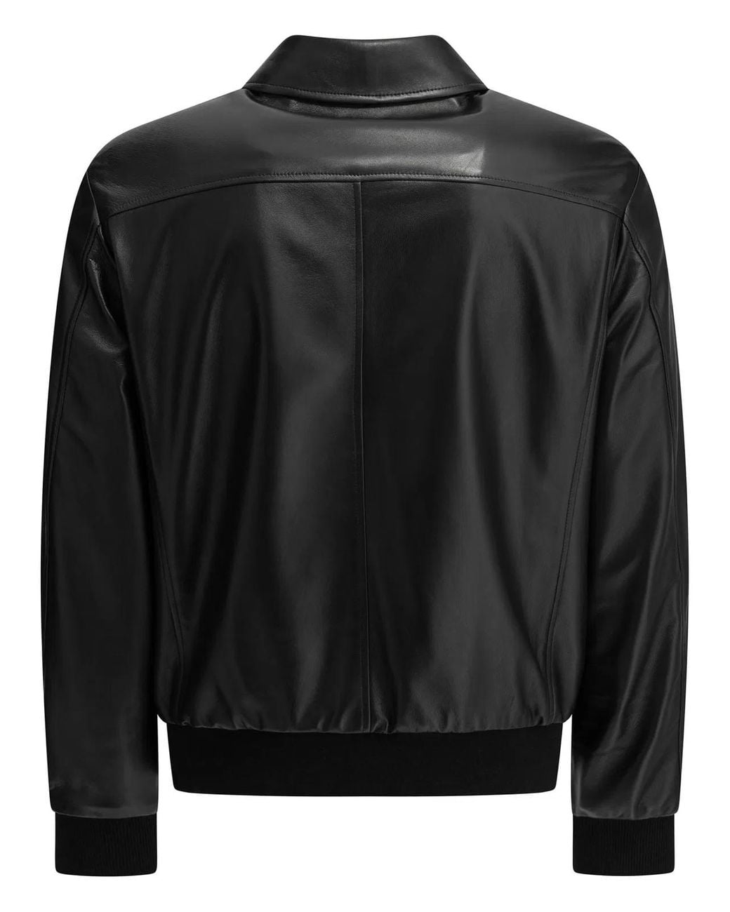 Altum Black Nappa Leather Jacket for men
