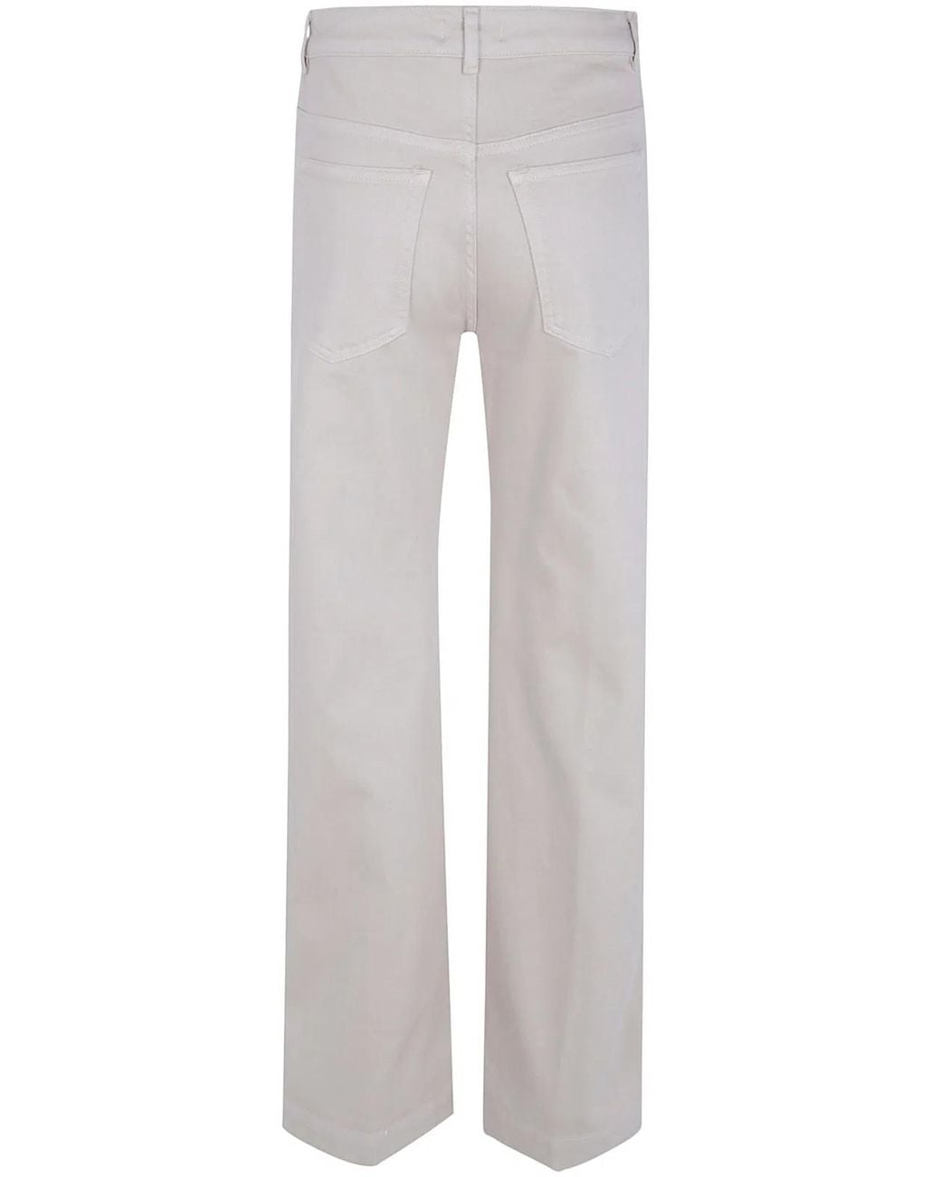 Seventy Gray Wide Leg Denim
