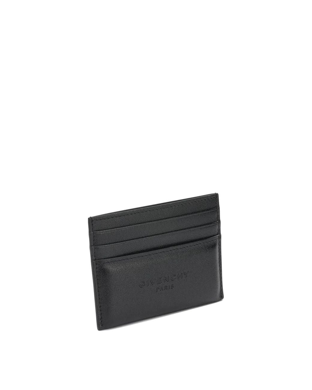 Givenchy White "Antigonia Stamped" Card Holder for men