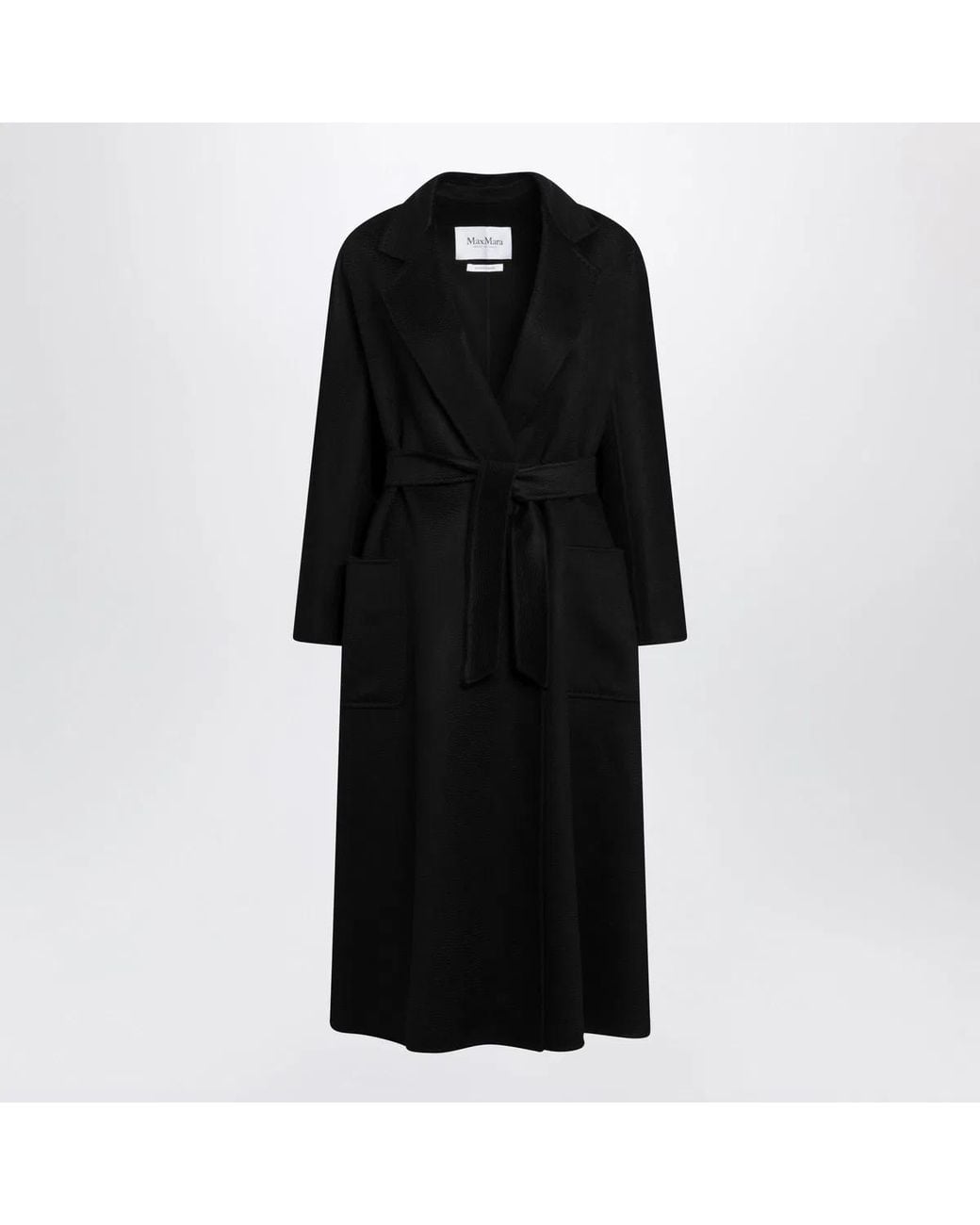 Max Mara Black Ludmilla Icon Coat