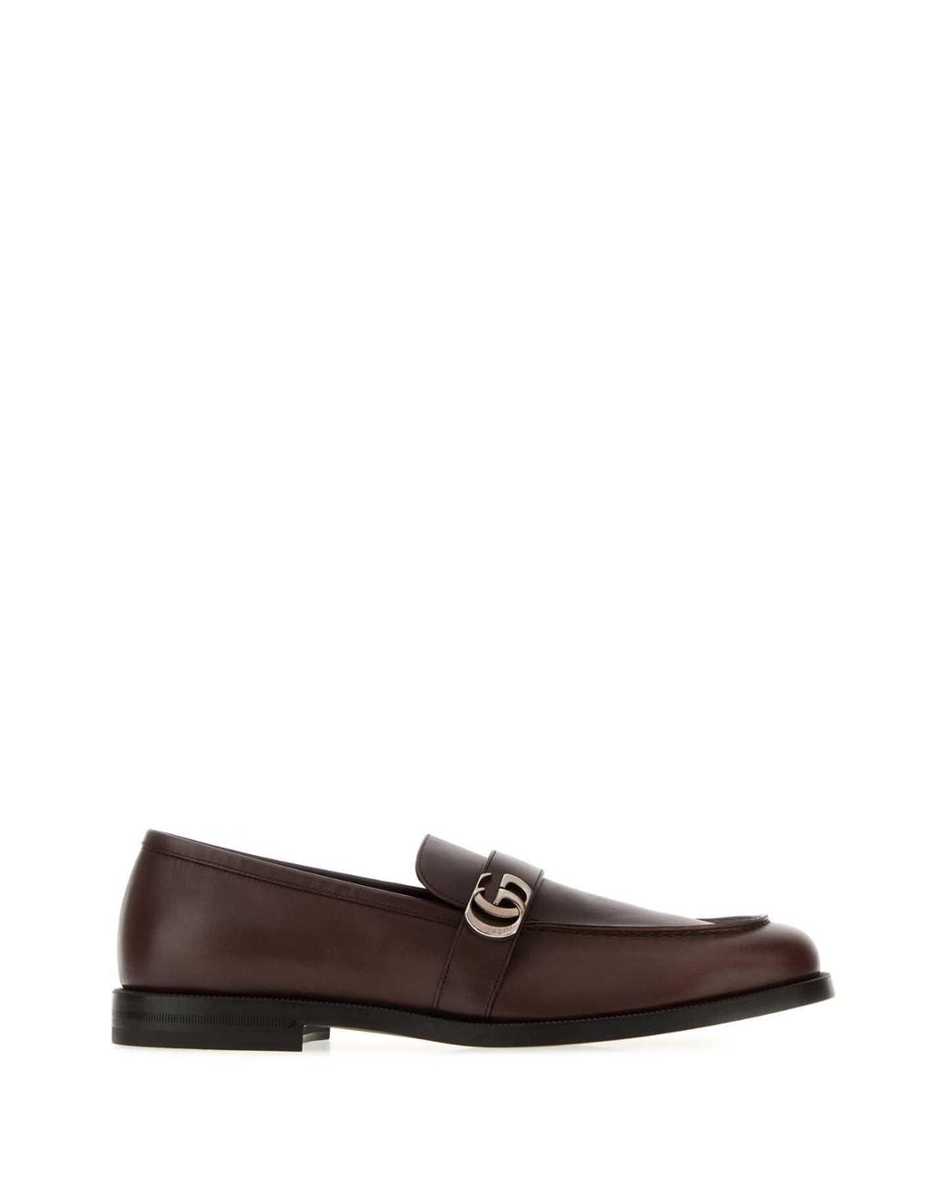 Gucci White Leather Loafers for men