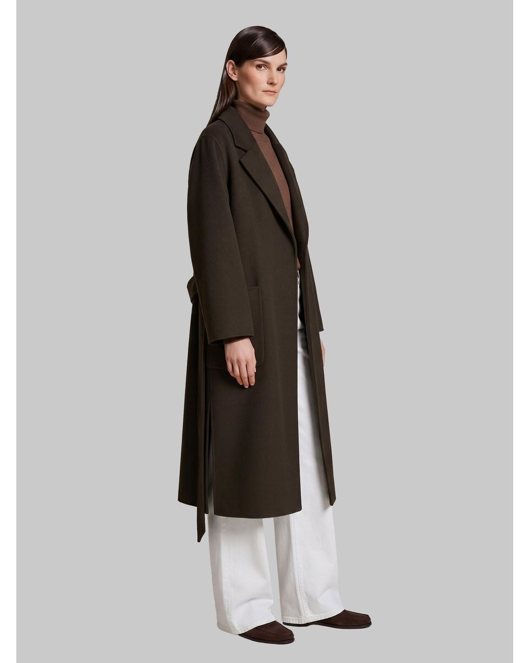 IVY & OAK Brown Dark Iocelia Coat