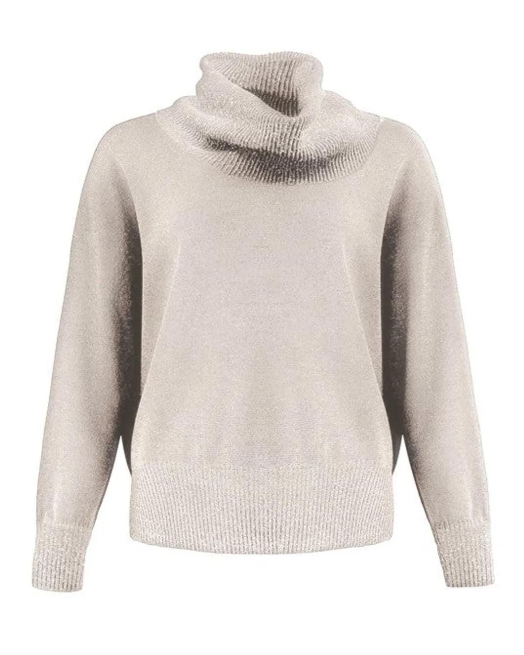 D.exterior Gray Wool Sweater