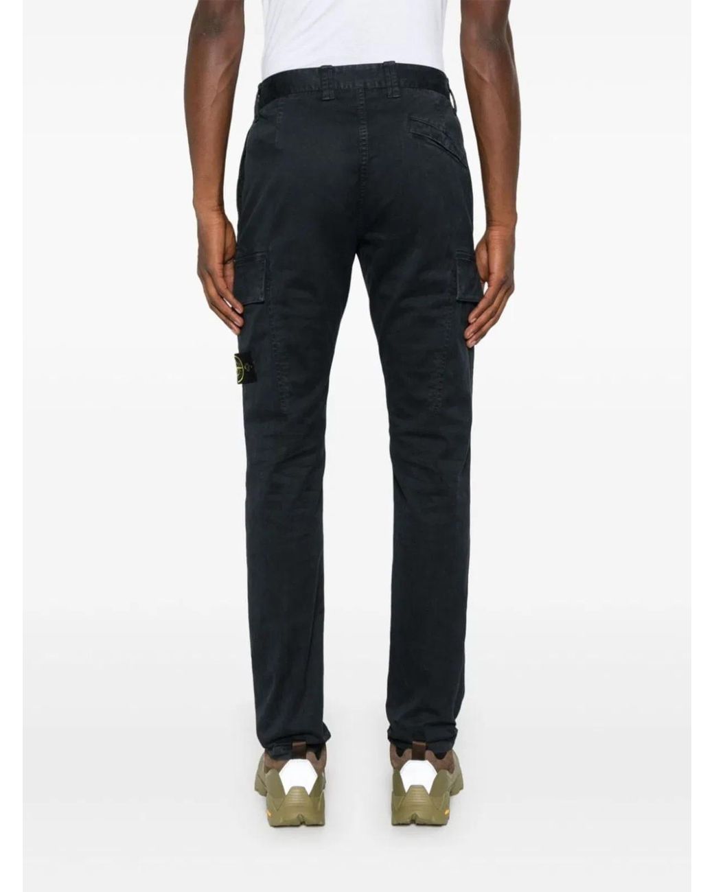 Stone Island Blue Tesp:97Co 3Ea Pants for men