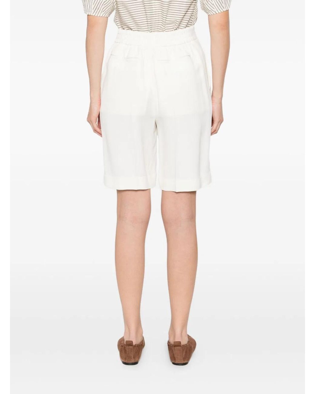 Victoria Beckham White Short Natural