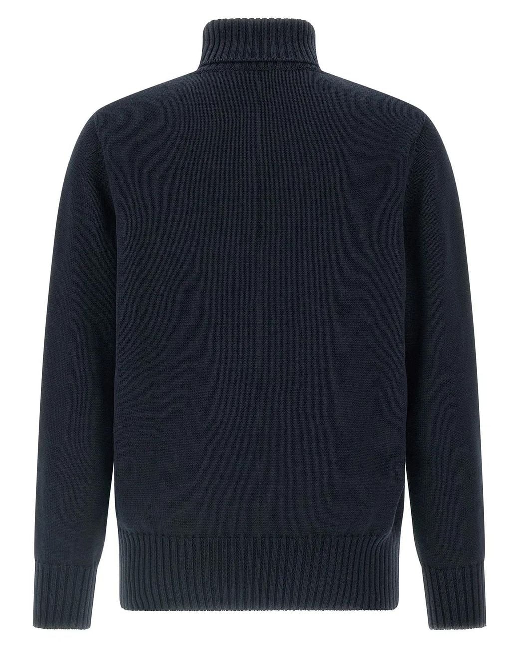 Givenchy Blue Paris' Turtleneck Sweater for men