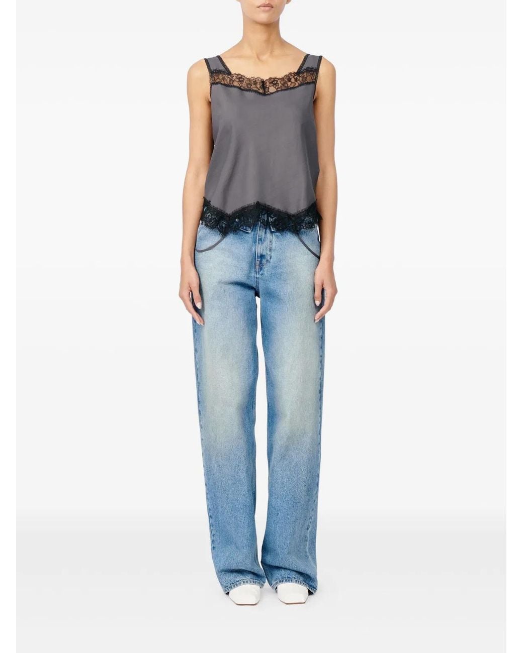 MM6 by Maison Margiela Gray Top