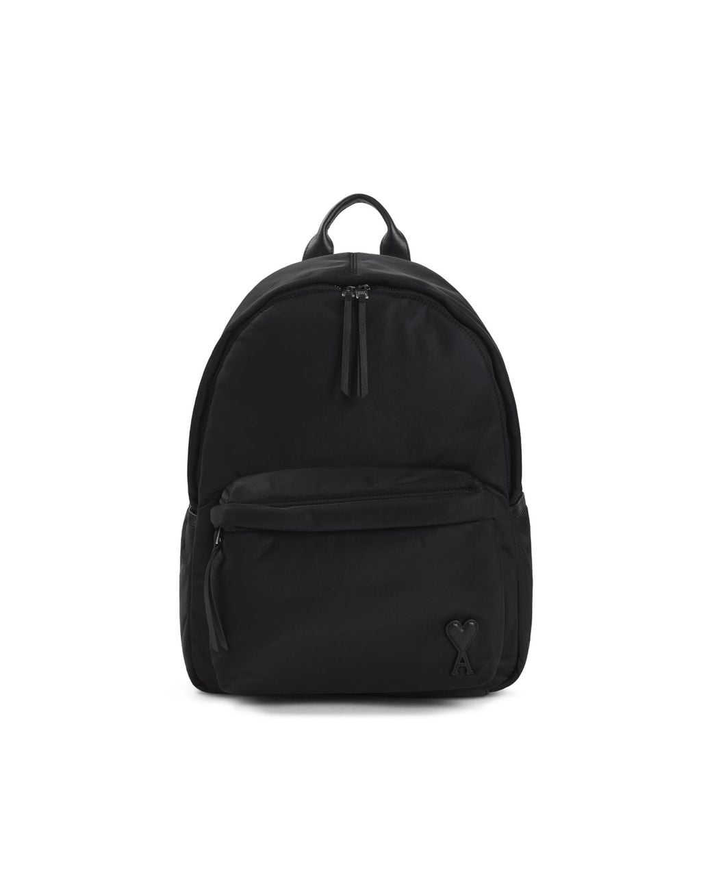 AMI Black Marcel Backpack for men