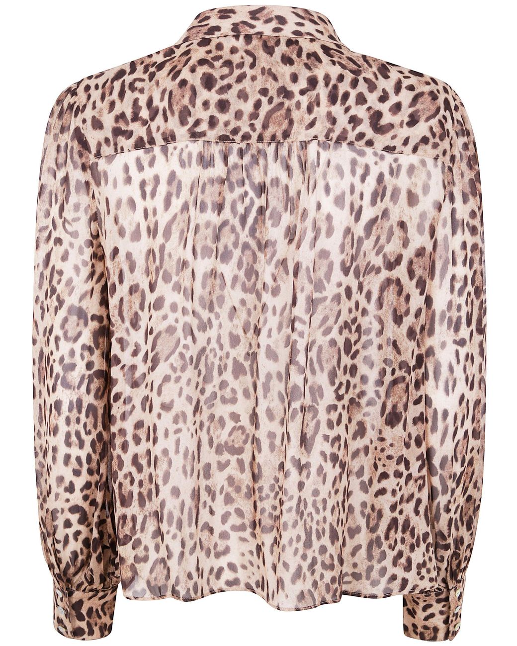 Rixo Pink "Blake" Top Mila Leopard