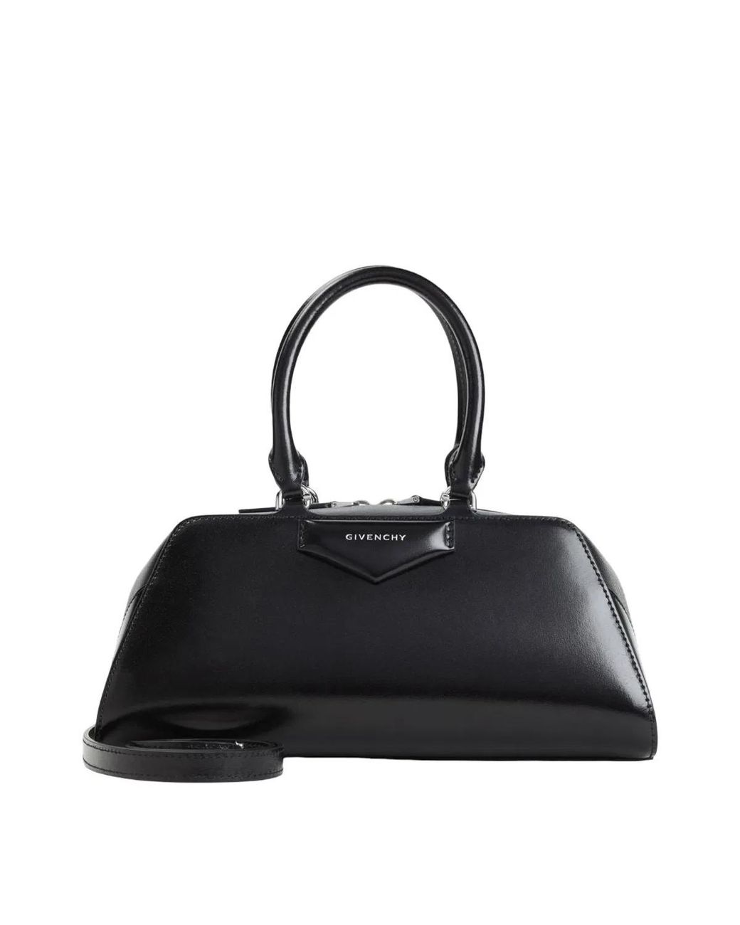 Givenchy Black Mini Antigona Clutch Bag