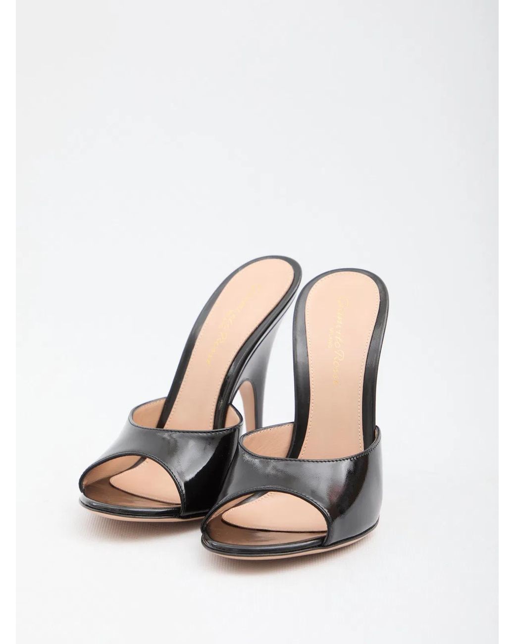 Gianvito Rossi White Sofia Mules