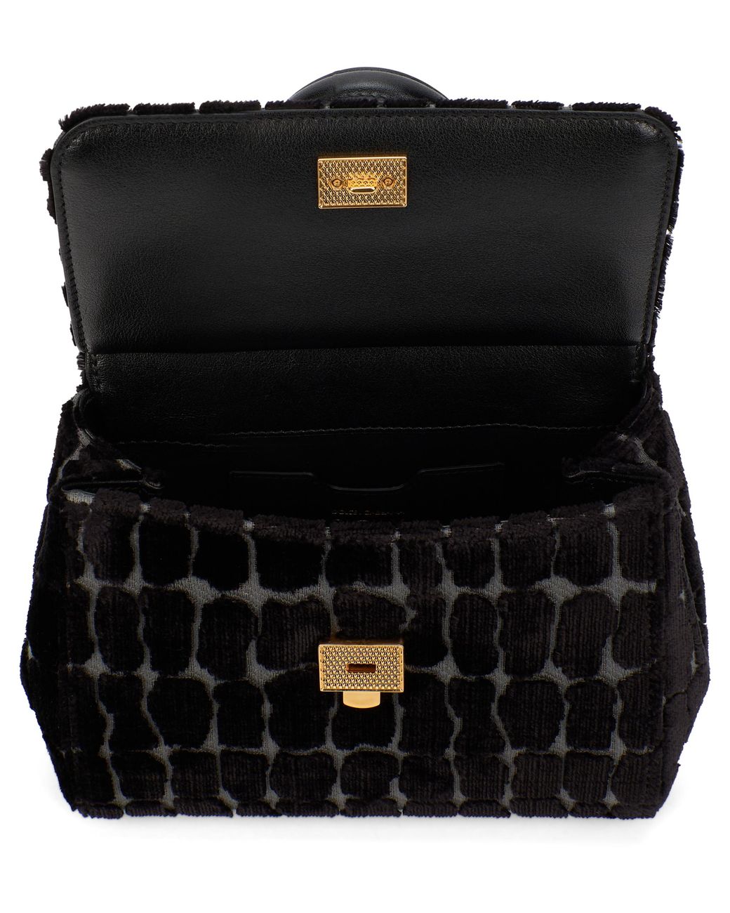 Dolce & Gabbana Black Dolce & Gabbana Bag My Sicily With Shoulder Strap