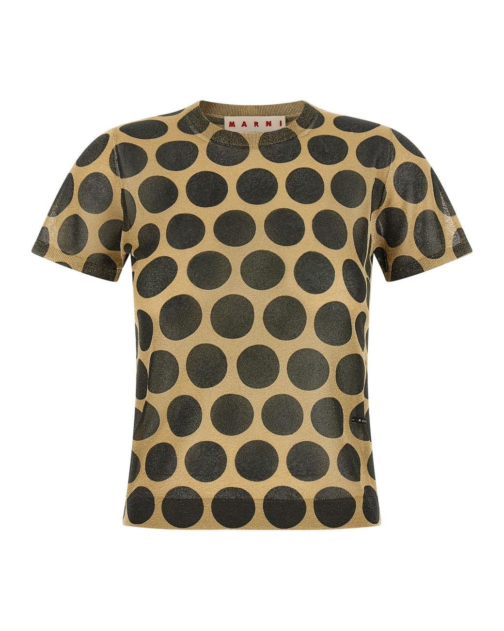 Marni Green Polka Dot Sweater