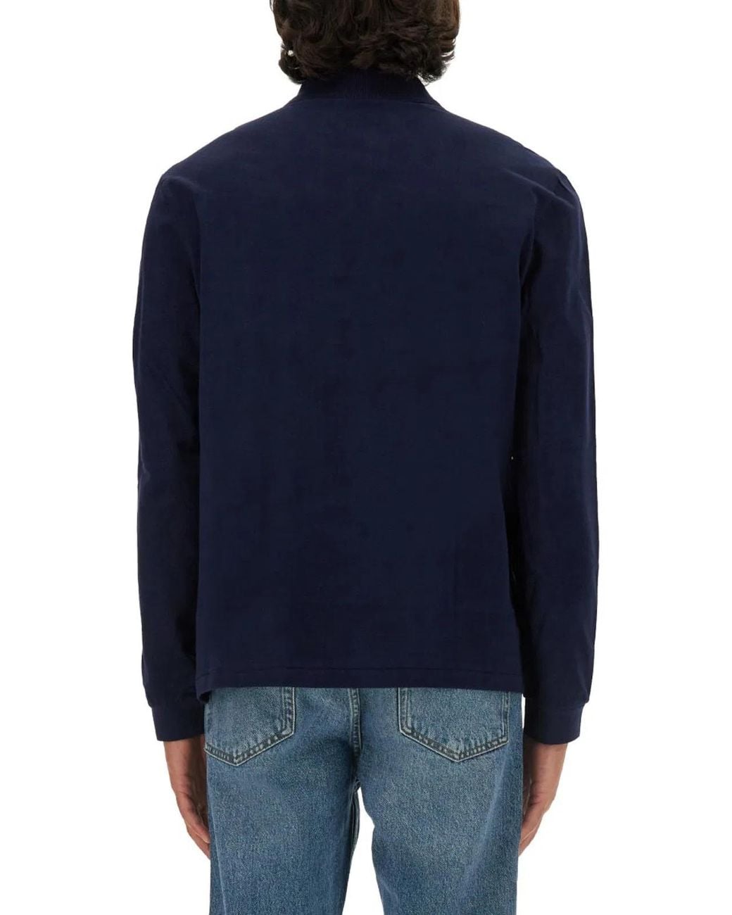 Lacoste Blue Polo With Logo for men