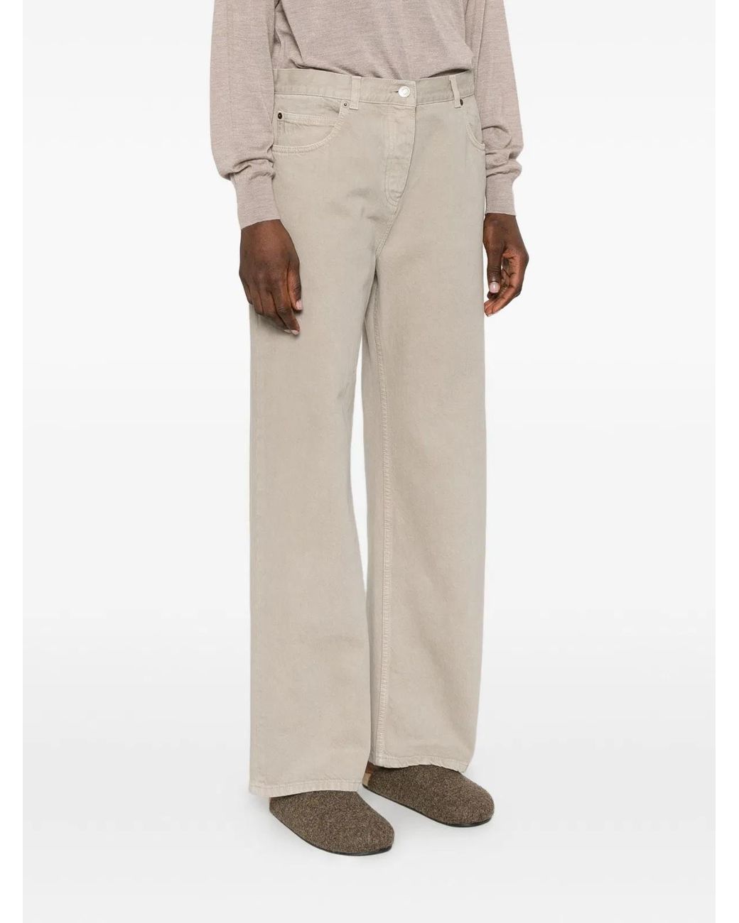 The Row White Finbar Jeans