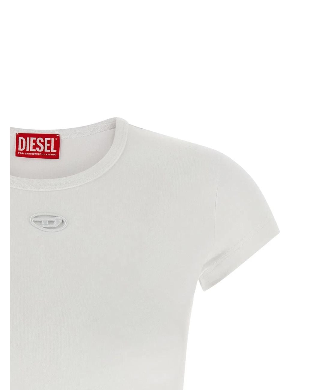 DIESEL White 'T-Angie-Od' T-Shirt