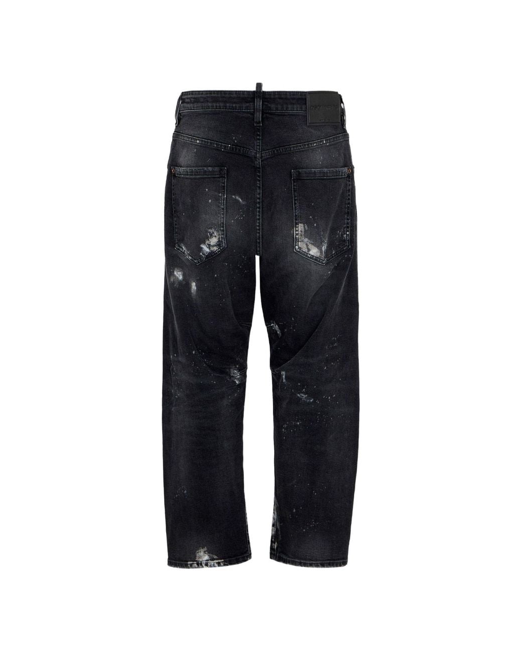 DSquared² Black Pants 5 Pockets for men
