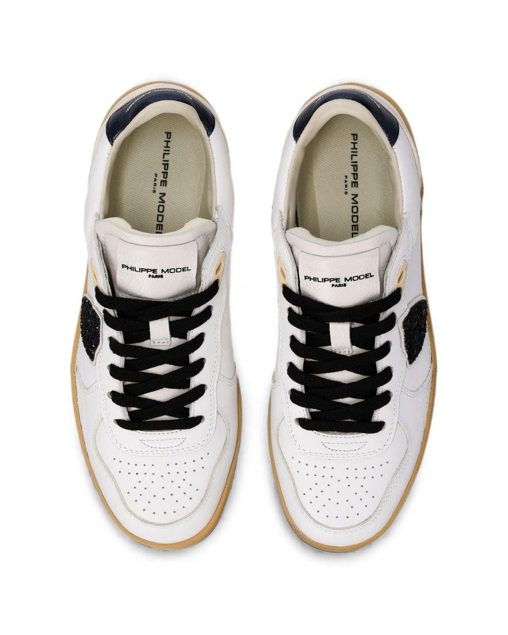 Philippe Model White Philippe Model Calf Leather Shoes