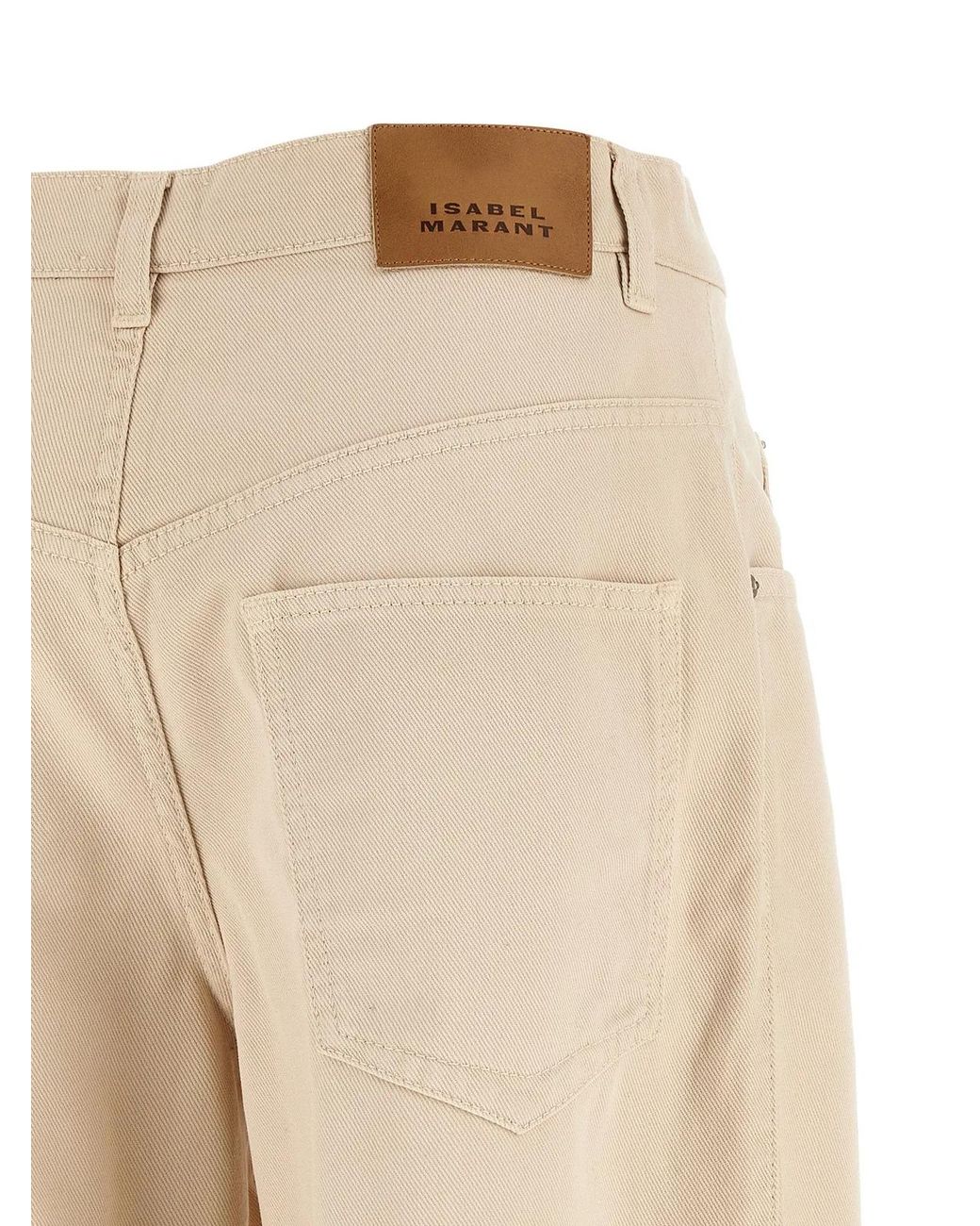 Isabel Marant Natural Rodayna Jeans