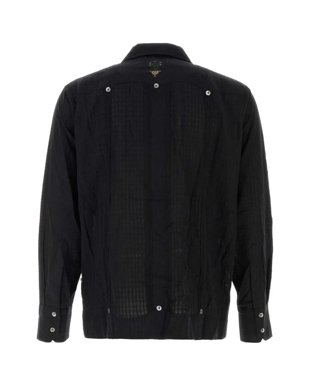 BAZISZT Black Byrsa Shirt for men