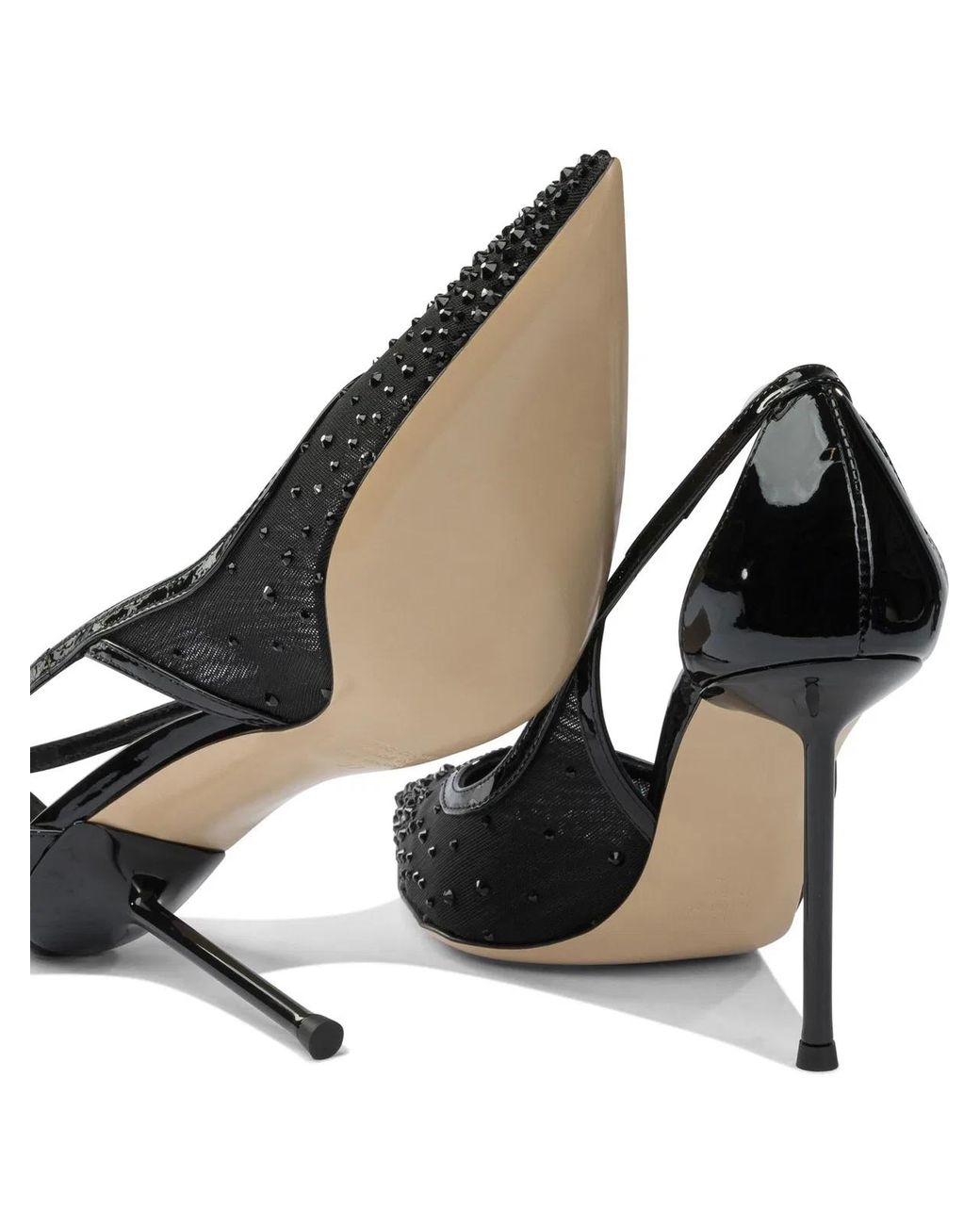 Ninalilou Black Heeled Shoes