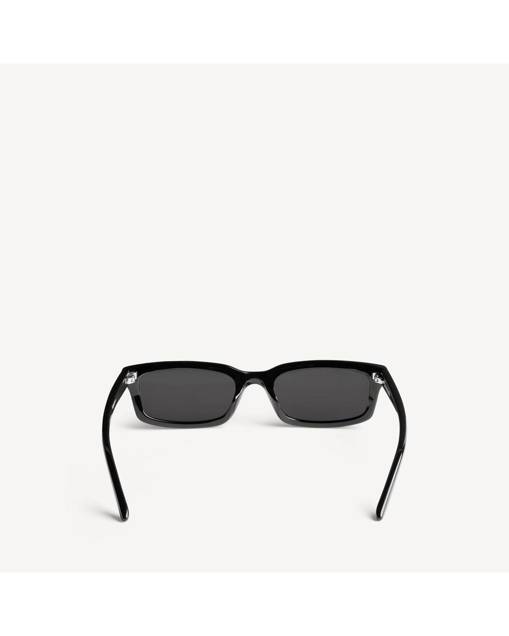 Balenciaga Black Daily Rec Mini Sunglasses for men