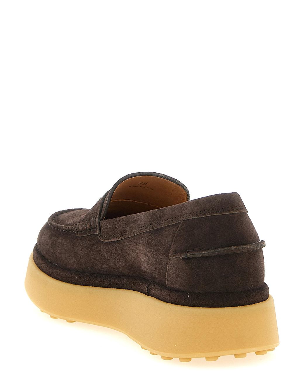 Tod's Brown Suede Loafers