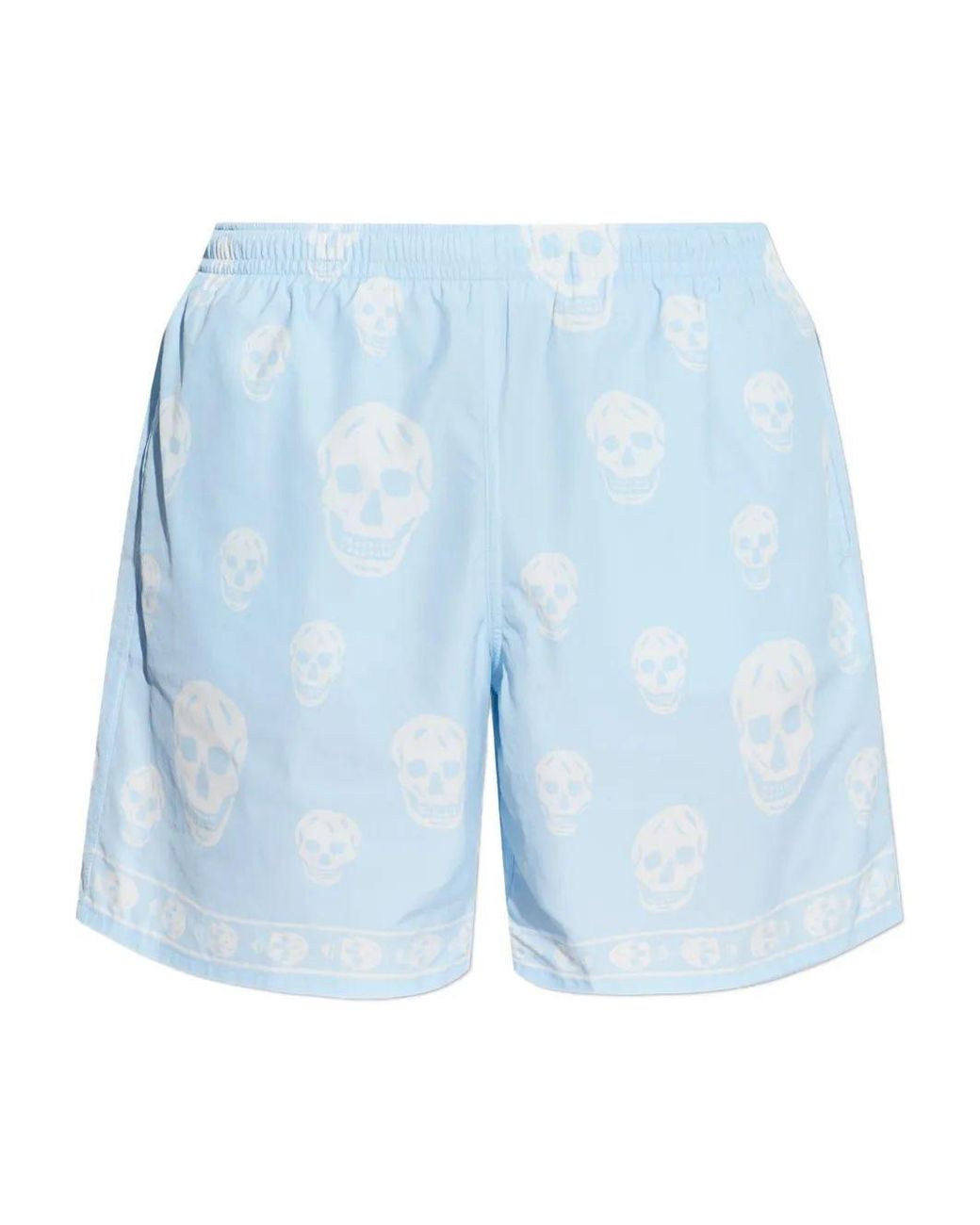 McQueen Blue Sw Classic Skull for men