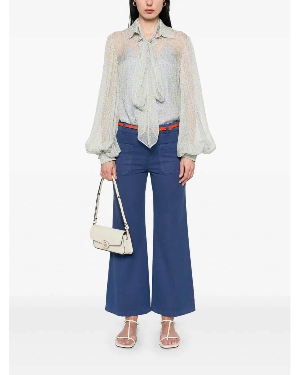 Gucci White Light Silk Shirt
