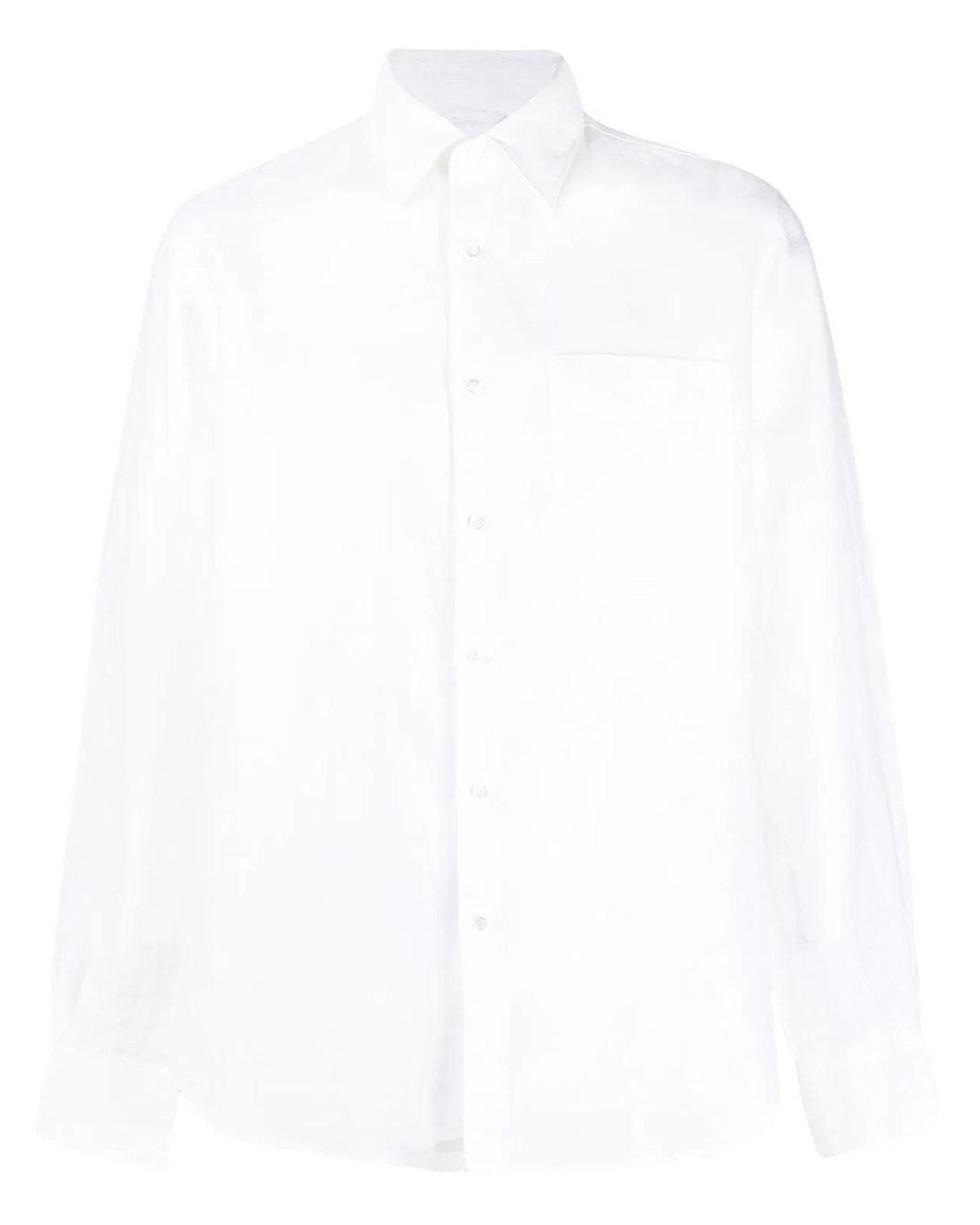 Aspesi White Camicia Sedici for men