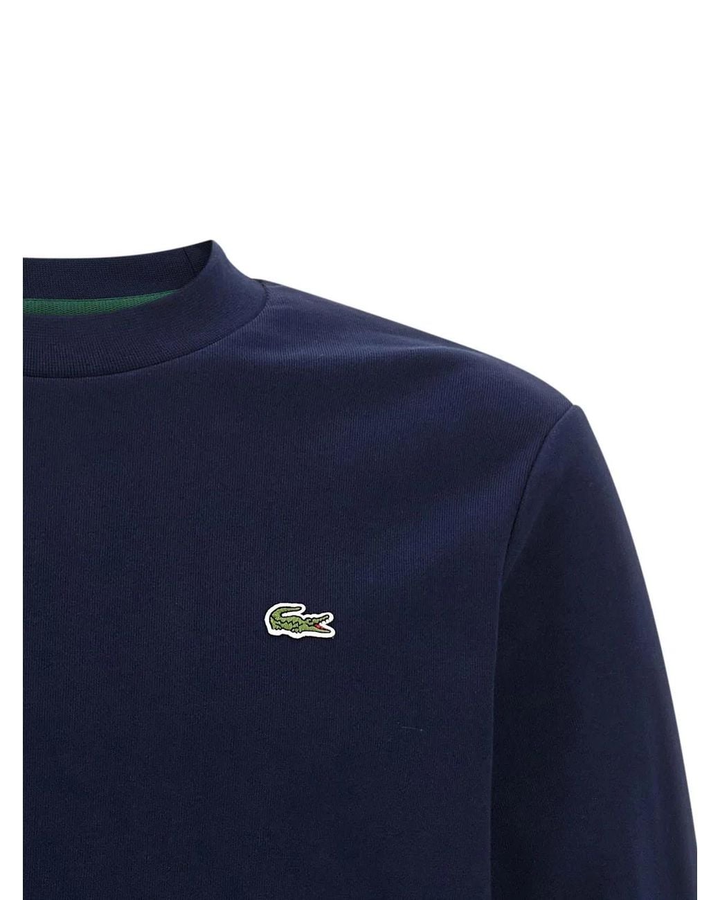 Lacoste Blue 'Coccodrillo' Sweatshirt for men