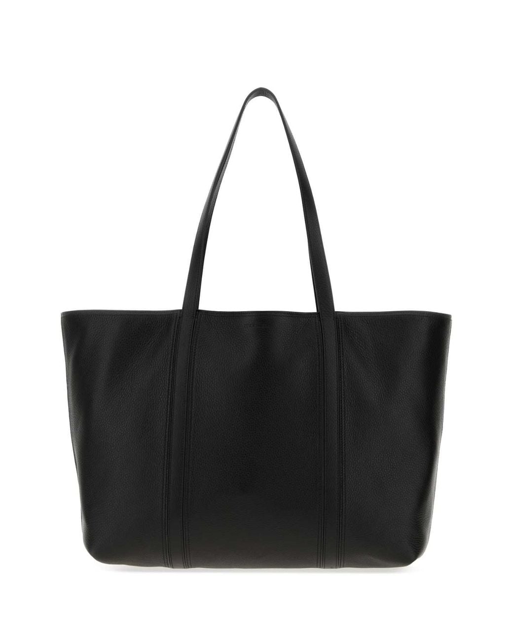 Jil Sander Black Foro Mini Tote Handbag for men
