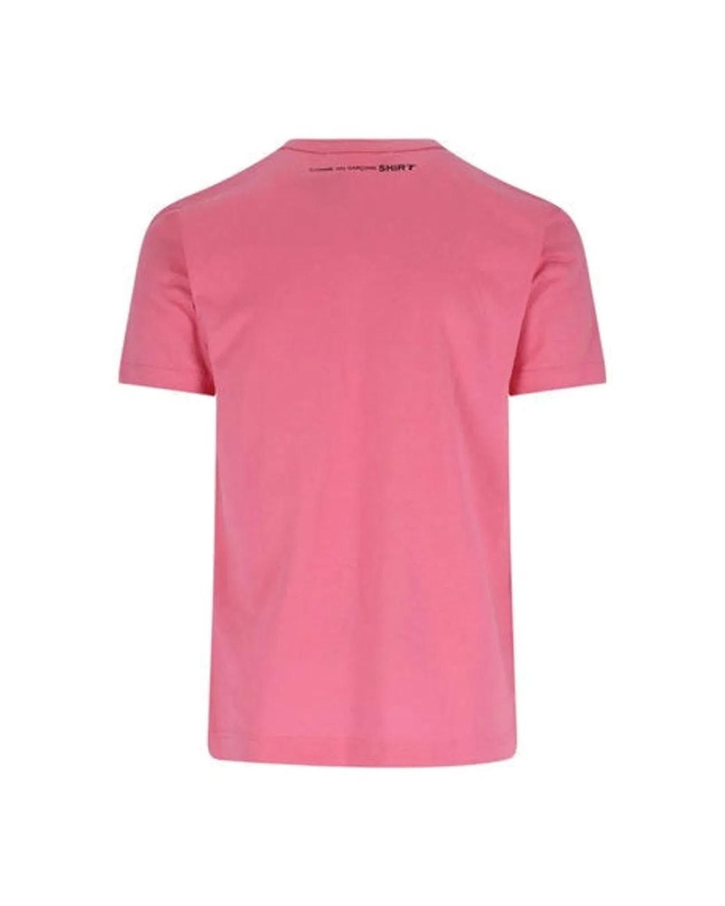Comme des Garçons Pink Shirt T-Shirt Knit for men