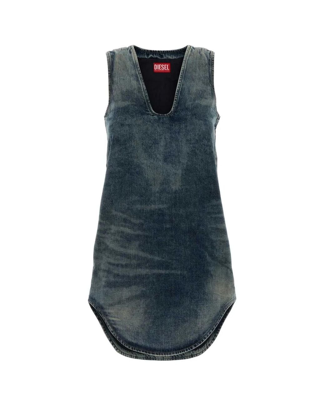 DIESEL Blue Denim Mini Dress