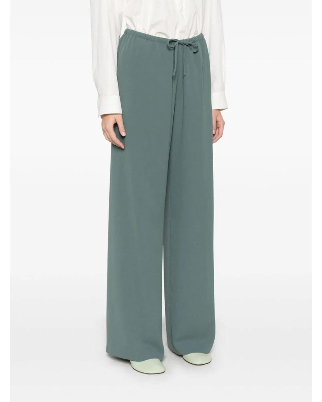 Dries Van Noten Green Puvis Bis Long 9155 W.W.Pants