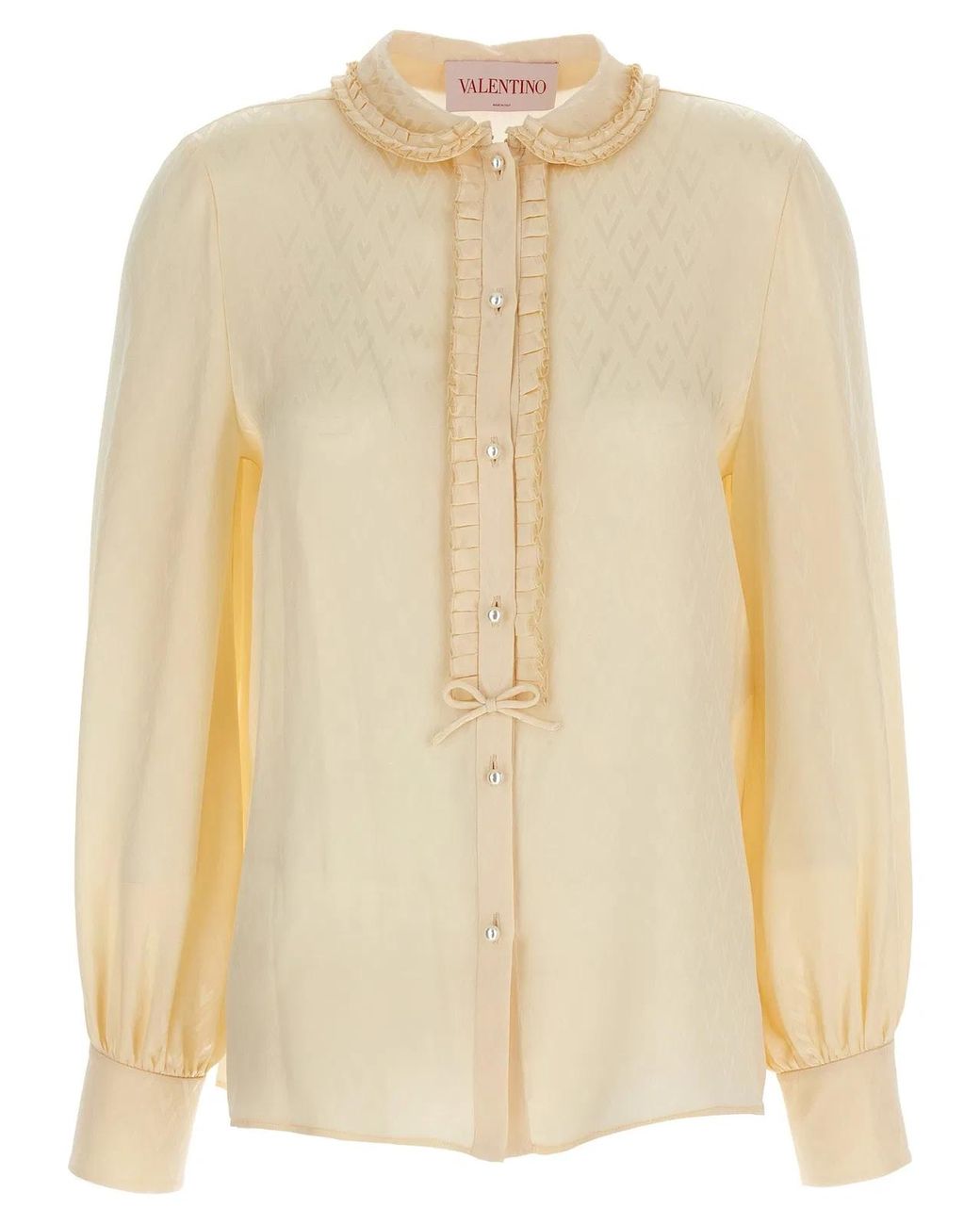 Valentino Garavani Natural 'Toute La V' Shirt