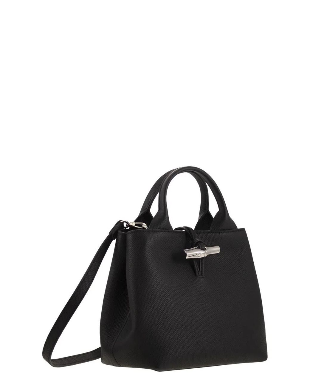 Longchamp Black Le Roseau