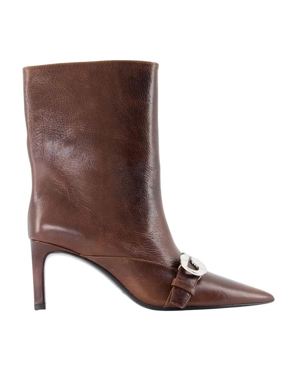 Coperni Brown Heeled Boots