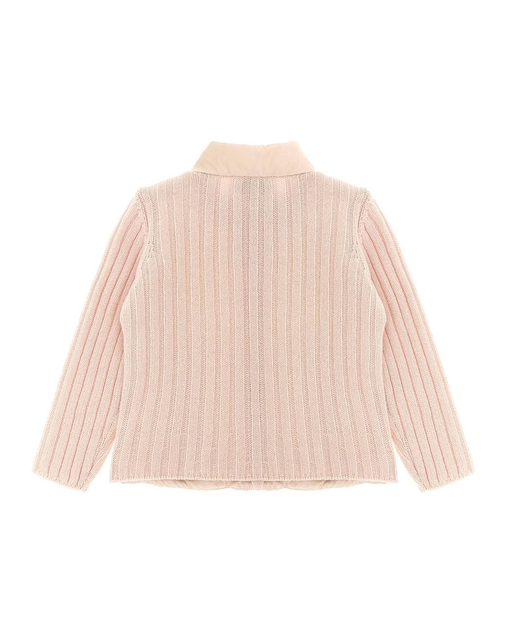 Moncler Natural Enfant Padded Cardigan